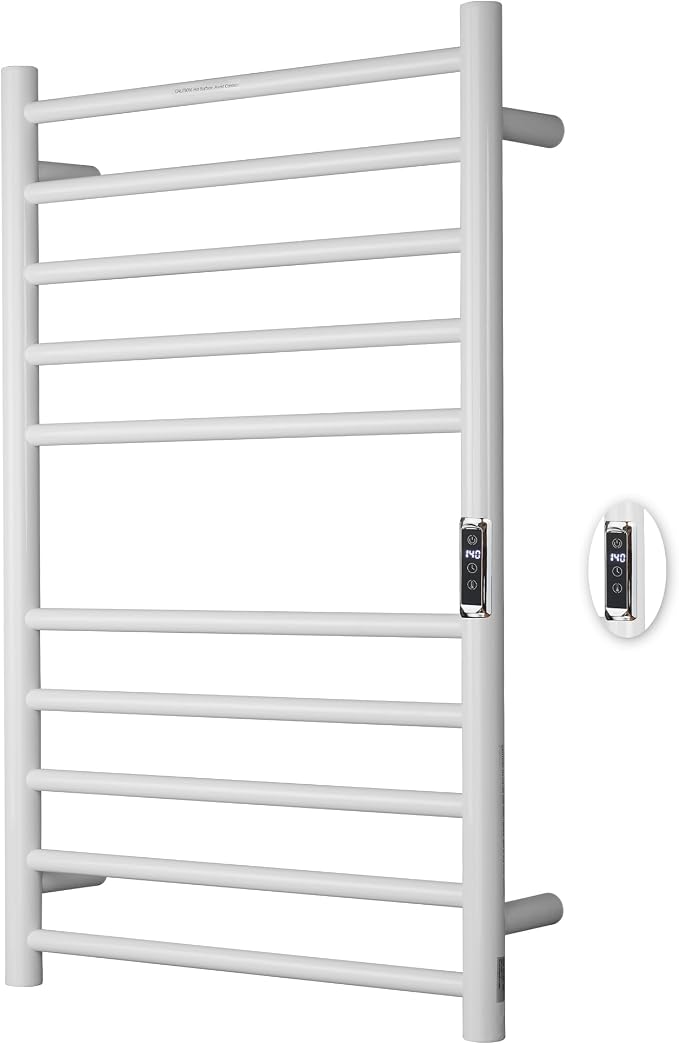 Heated Towel Racks for Bathroom, Wall Mounted Electric Towel Warmer Racks by BLARALA