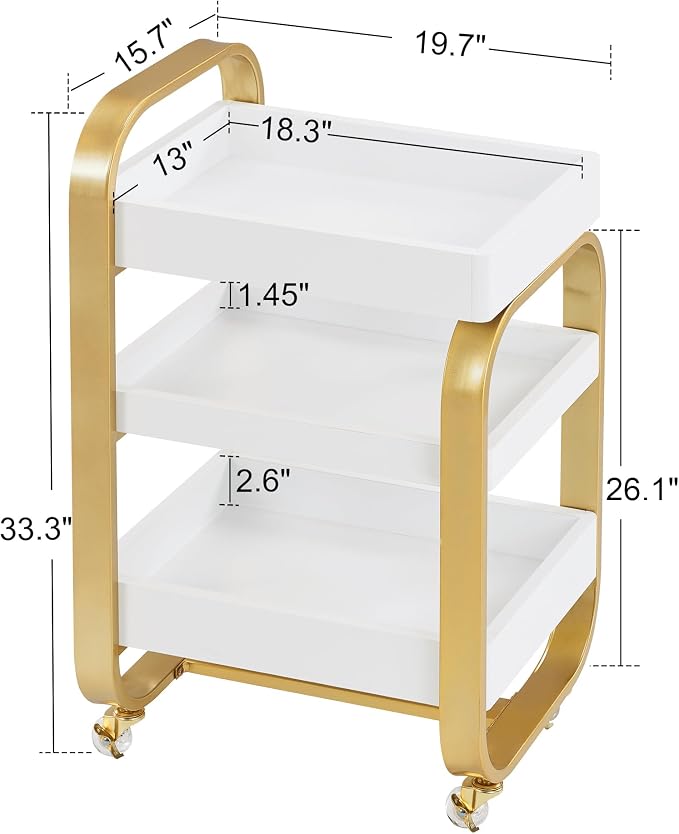 BarberPub Salon Storage Trolley - Image 3