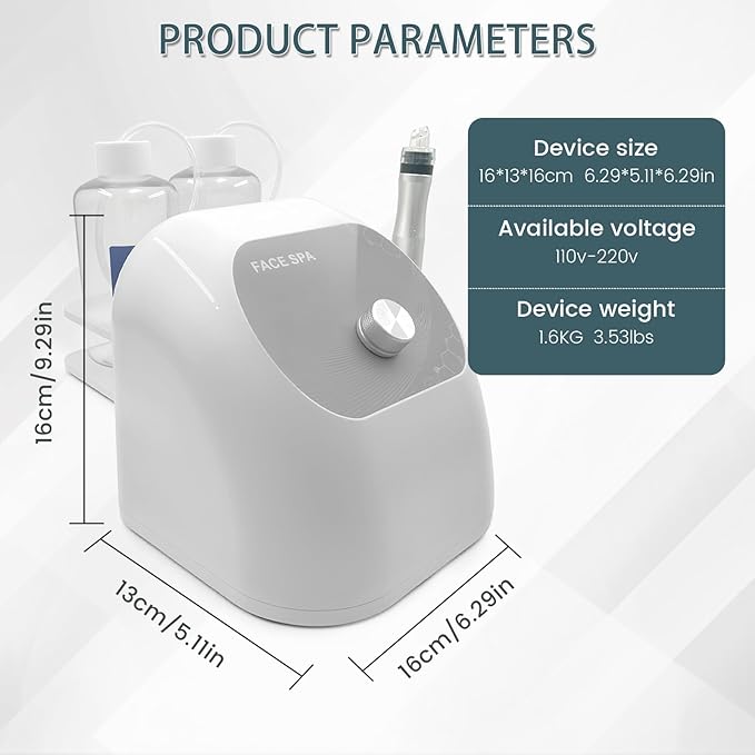 Hydrogen Oxygen Facial Machine, Hydro Facial Machine & Hydrodermabrasion Machine - Image 7