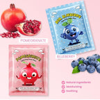 Kaely 10 Pack Fruit Face Masks for Kids, Kids Face Mask Spa Day Kit Supplies - Image 3