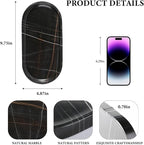Koville Black Marble Vanity Tray - Image 2