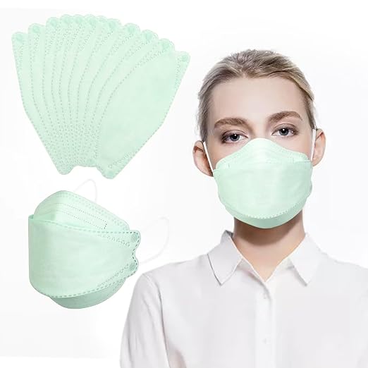 Borje KN95 Face Masks 50 Pack, Breathable Comfortable and Disposable KN95 Mask - Image 4