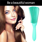 Detangling Brush for Women's Afro American/African 3a to 4c Kinky, Coily Hair - Image 5