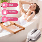 Flgocexs Bubble Bath Mat, Full Body Waterproof Spa Mat - Image 5
