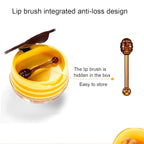 4 PCS Bee Lip Balm Honey Pot, Lip Mask Propolis Moisturizing, Prevention Dry - Image 2