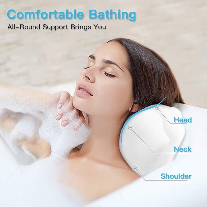 Beautybaby Bathtub Spa Pillow Bath Pillows - Image 3