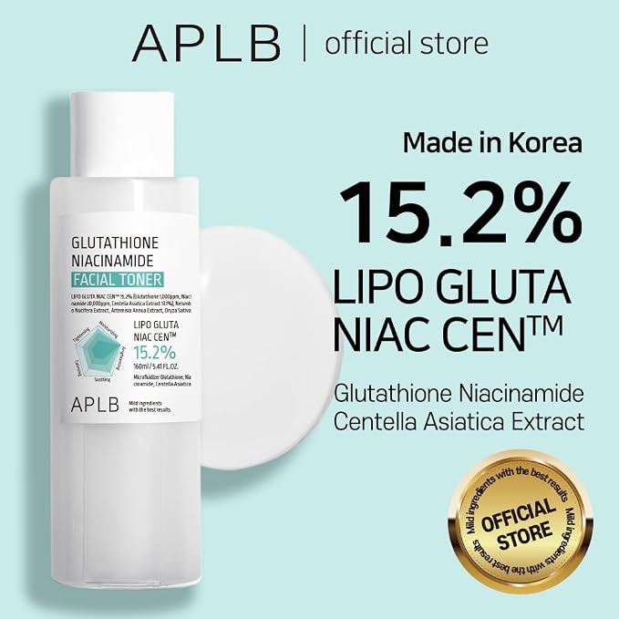 APLB Glutathione Niacinamide Facial Toner | LIPO GLUTA NIAC CEN™ 15.2% 5.41 - Image 2