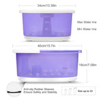 Foot Spa Bath Massager with Heat Bubbles and Vibration Massage and Jets - Image 7