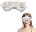 Bride Eye Mask, Pearl Bridal Shower Gifts to Adjust Night Sleep, Sleeping Maskes by SpringSummerDecor