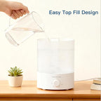 MEGAWISE 3.5L Cool Mist Humidifier – Ultra-Quiet Ultrasonic Vaporizer - Image 5