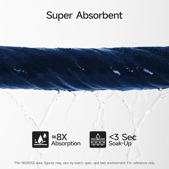 REDKISS 2 Pack 70"x35" Extra Large Bath Sheets - Image 4