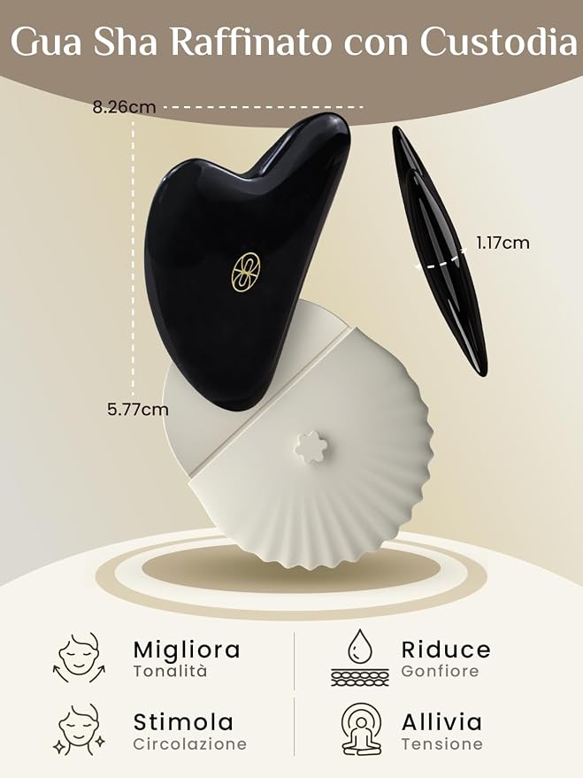 Rena Chris Gua Sha Facial Tools, Manual Massage Tool - Image 2
