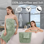 Ycosy Extra Large Bath Towels Set 35x70 Inches - Image 3