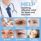 Aroma Season Heated Eye Mask for Dry Eyes, Warm Eye Compress - Image 2
