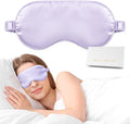 Silk Sleep Mask, Eye Mask for Sleep Women Men, Mulberry Sleeping Mask by Doitory