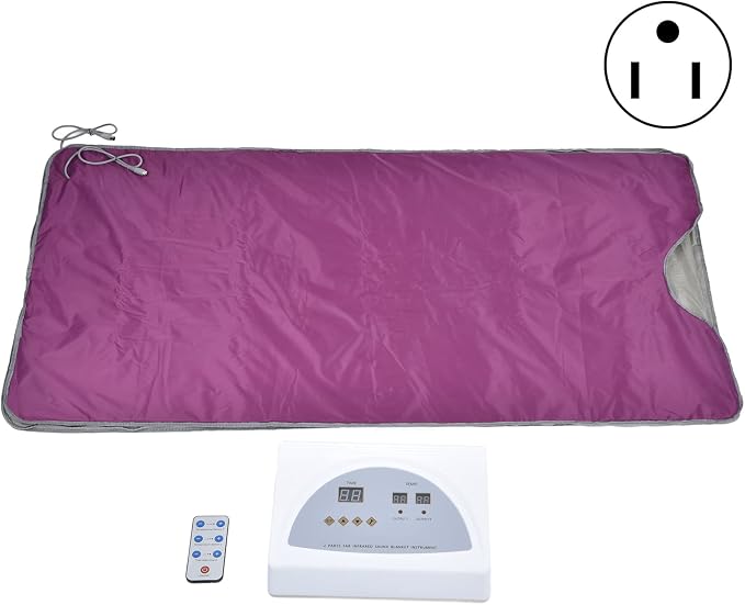 Srliya Far Infrared Sauna Blanket, Sweat Steaming Heating Detox Therapy Blanket - Image 6