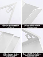EBANKU 6PCS Nail Polish Racks 5 Tiers Nail Polish Shelf - Image 4
