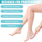 Foot File Callus Remover-2 Pcs 4 in 1 Foot Scrubber Dead Skin Remover - Image 4