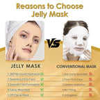 Pjordo Powder Jelly Mask for Facials Professional, Peel Off Facial Mask for - Image 5