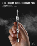 FERYES Elegant Dual-Purpose Cuticle Pusher & Gel Nail Polish Remover - Image 2