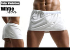 Men Soft Wearable Bath Towel Short Pants Soft Mircofiber Swimming Beach Towel - Image 5