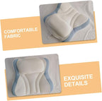 Bath Pillow for Tub with Suction Cups, Mesh Bath Neck Pillow 48x42x10cm - Image 7