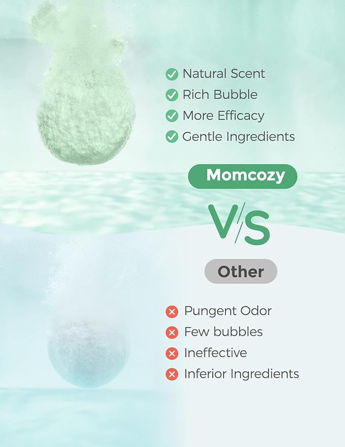 Momcozy 14-Pack Fruit Bath Bombs - Image 4
