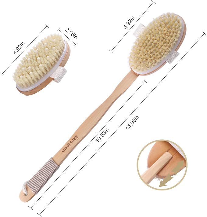 Dry Brushing Body Brush - Image 3