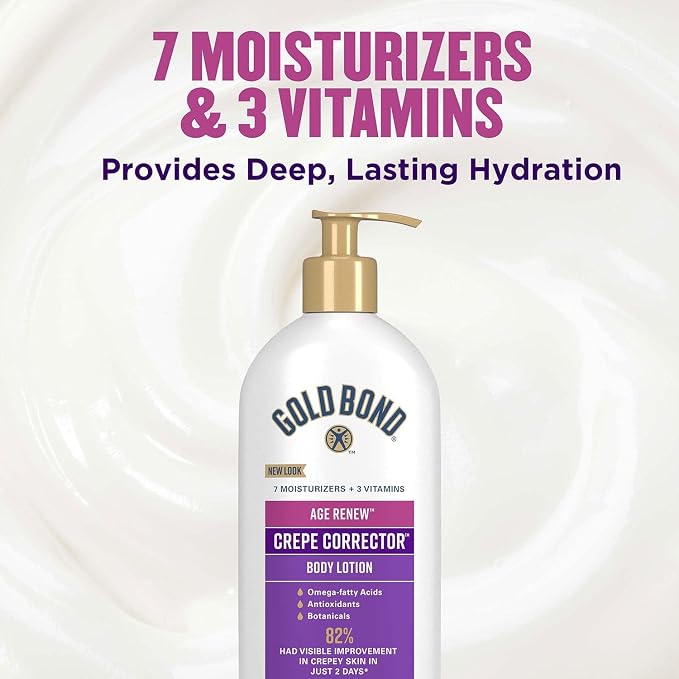Gold Bond Age Renew Crepe Corrector Body Lotion, Replenishing & Smoothing - Image 2