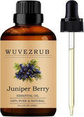 Juniper Berry Essential Oils, 120ML Pure and Natural Essential Oil by WUVEZRUB