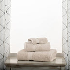 SUPERIOR Egyptian Cotton Pile 3 Piece Towel Set, Includes 1 Bath, 1 Hand - Image 9