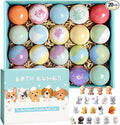 Bath Bombs for Kids with Surprise Inside for Girls Boys Toddlers, 20 Pack by Kottke