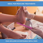 ForPro Professional Collection Amazing Pedi System Refill Strips, 80 Grit - Image 7
