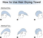 Cute Dog Microfiber Hair Towel Wrap, Single Pack Hair Quick Dry Towel - Image 7