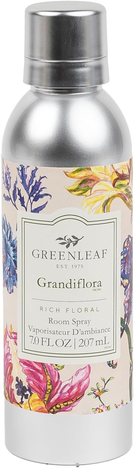 Greenleaf Gifts Grandiflora Scented Room Air Freshener Spray | Non-Aerosol 7 oz by GreenleafGifts