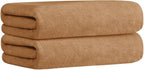 JML Large Microfiber Bath Towels Set of 2, Super Absorbent Fast Drying - Image 2