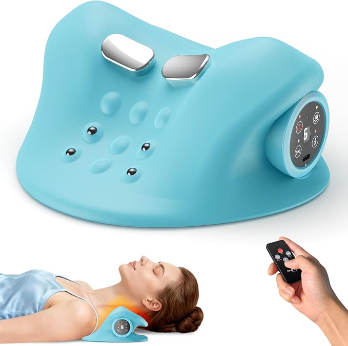 Ringco Neck Massager with Heat & Vibration 3 Level Adjustable, Heated Neck - Image 9