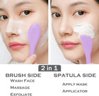 RamPula Silicone Facial Mask Applicator Face Masks Skincare Brush Facial - Image 2