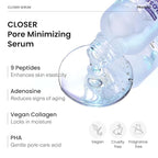 FRANKLY Closer Serum | Pore Minimizer Serum | 9 Peptides, Vegan Collagen - Image 4