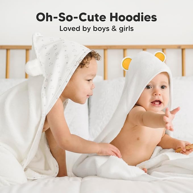 KeaBabies Hooded Baby Towel for Newborn - Image 7