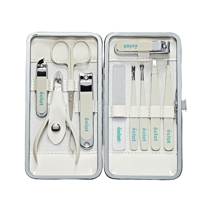 Éclat Manicure Pedicure Kit for Men & Women, Cuticle Pusher, Personal Care - Image 5