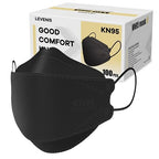 LEVENIS KN95 Face Masks 100 Pack, Breathable Comfortable and Disposable KN95 by LEVENIS