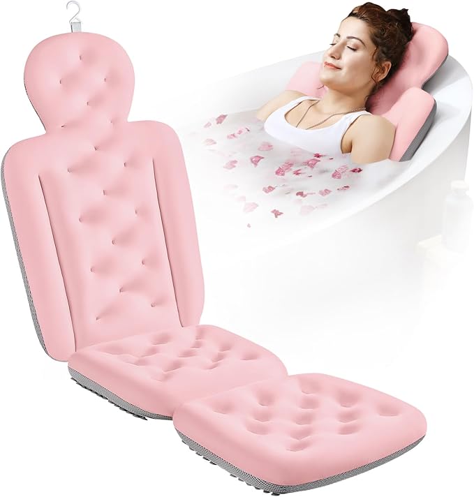 Full Body Bath Pillow for Bathtub, Thick Bathtub Cushion, Luxury Tub Pillow for by VOXOR