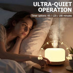 500ml Premium Essential Oil Diffuser, Quiet 4-in-1 Ultrasonic Aromatherapy - Image 7