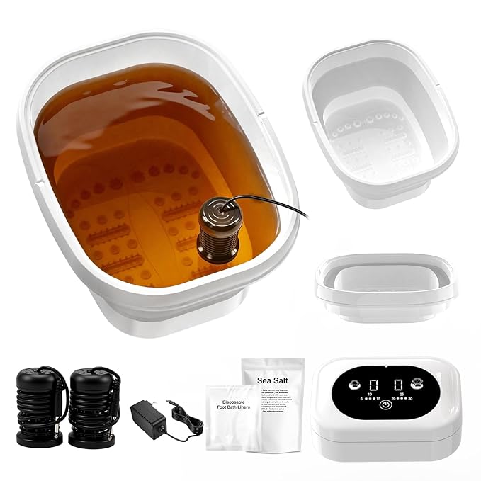 Ionic Foot Bath Detox Machine, Foot Detox Foot Bath Soak Tub by Unknown