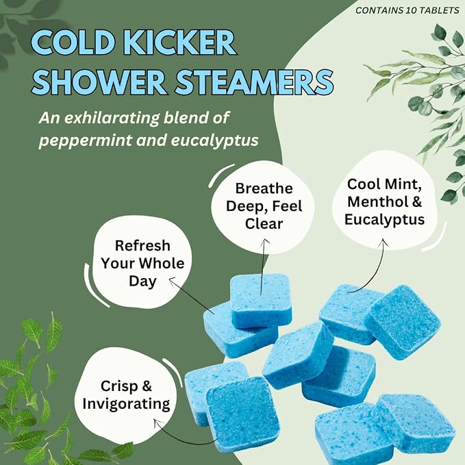 Cold Kicker Shower Steamers Aromatherapy - Image 5