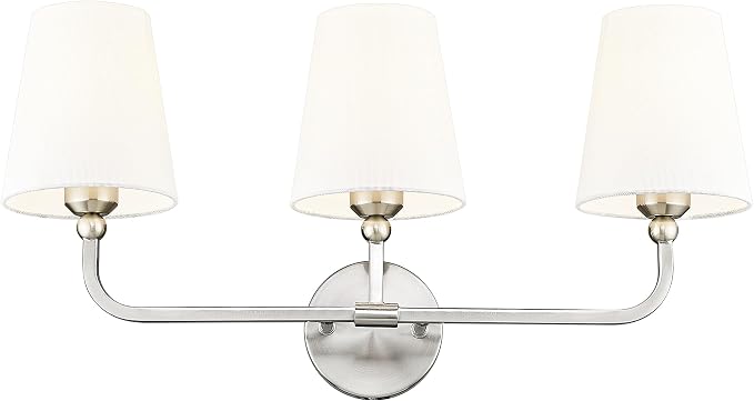 Bathroom Light Fixtures, Brushed Nickel Vanity Lights by Metwet