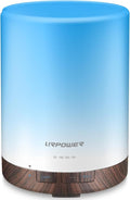 URPOWER 300ml Essential Oil Diffuser Ultrasonic Air Humidifier AUTO Shut Off by URPOWER