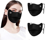 2Pcs UV Face Mask, Sun Masks for Women, Cooling Breathable Face Cover for by Unknown