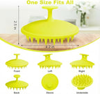 Silicone Scalp Massager Shampoo Brush, Scalp Brush - Image 2